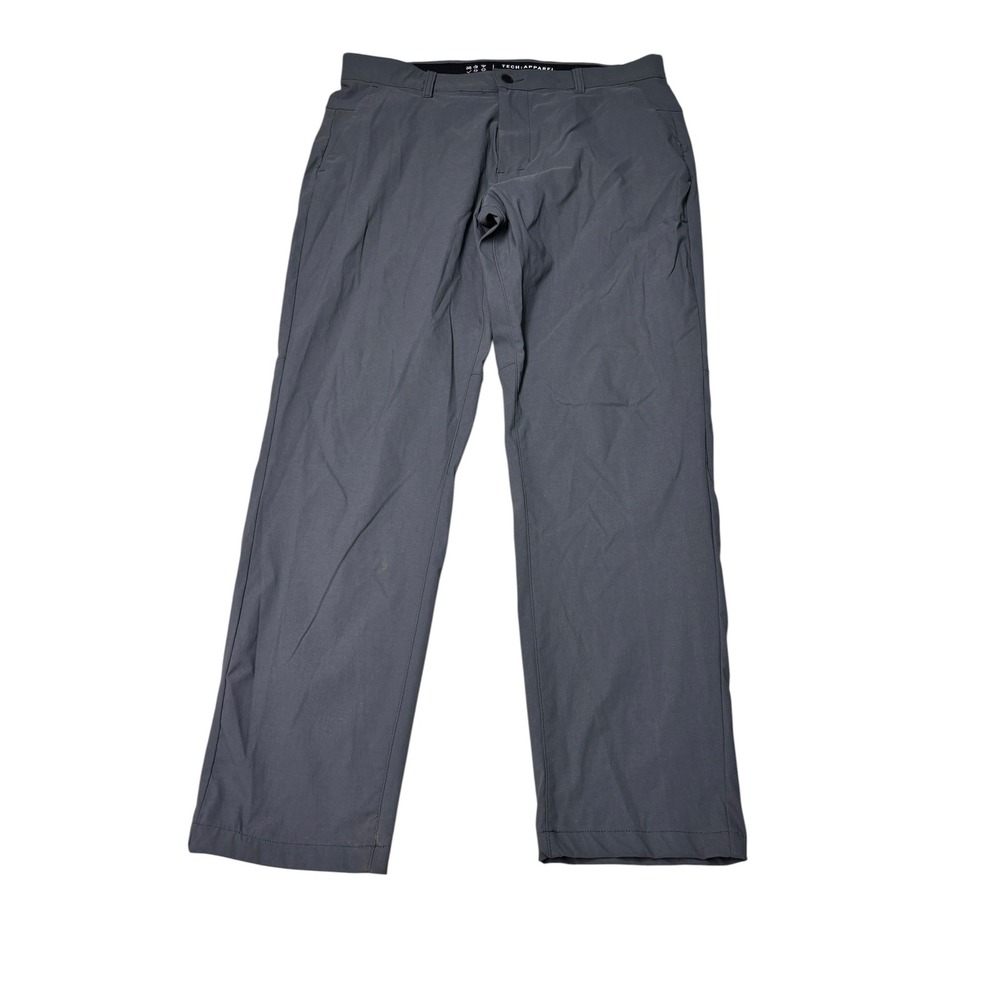 Projek Raw Tech Apparel Mens Grey Stretch Performance Pants TAS25114 36x30